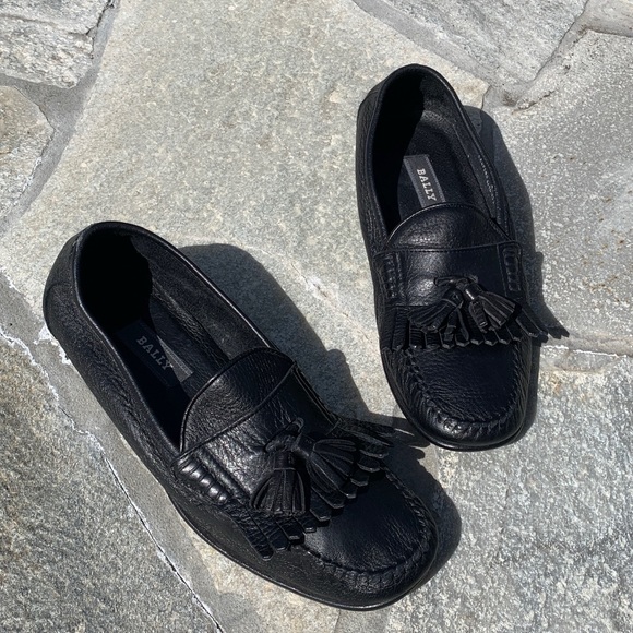 Bally Other - Bally Black Leather Loafers